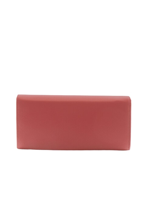 BASIC Portafoglio continental in pelle rosso - Portafogli Donna