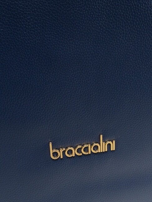 GRETA Borsa a spalla in pelle blu - Borse Donna