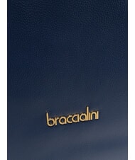 BRACCIALINI GRETA Borsa a spalla in pelle blu - Borse Donna - 3