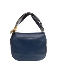 BRACCIALINI GRETA Borsa a spalla in pelle blu - Borse Donna - 4
