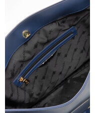 BRACCIALINI GRETA Borsa a spalla in pelle blu - Borse Donna - 5