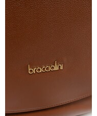 BRACCIALINI GRETA Borsa in pelle con tracolla marrone - Borse Donna - 3