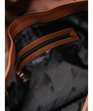 BRACCIALINI GRETA Borsa in pelle con tracolla marrone - Borse Donna - 5