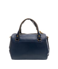 BRACCIALINI GRETA Borsa a bauletto in pelle con tracolla blu - Borse Donna - 4