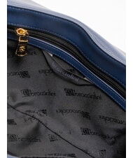 BRACCIALINI GRETA Borsa a mano in pelle con tracolla blu - Borse Donna - 5
