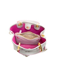 BRACCIALINI BETH Borsa media con pouch estraibile argento - Borse Donna - 5