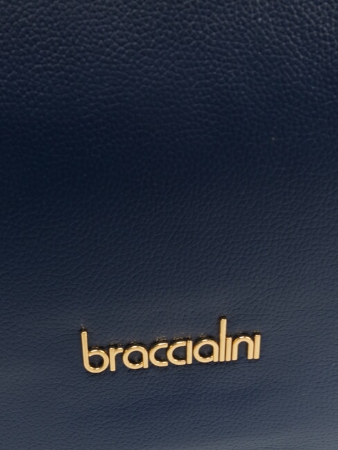 GRETA Borsa a spalla in pelle blu - Borse Donna