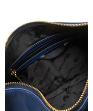 BRACCIALINI GRETA Borsa a spalla in pelle blu - Borse Donna - 5