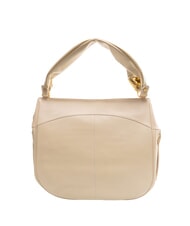 BRACCIALINI GRETA Borsa a spalla in pelle beige - Borse Donna - 4
