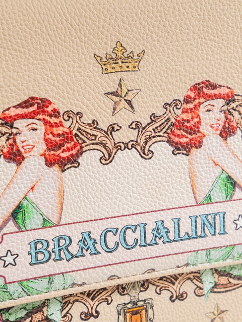 BRITNEY Borsa a spalla con flap beige - Borse Donna