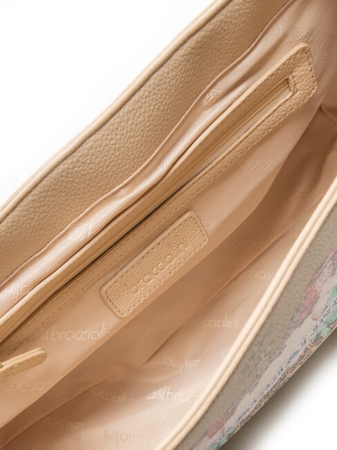 BRITNEY Borsa a spalla con flap beige - Borse Donna