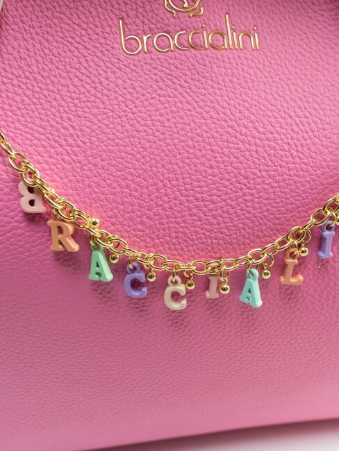 BETH Borsa a mano con pouch estraibile fuxia - Borse Donna