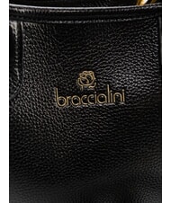 BRACCIALINI BETH Borsa a mano con tracolla e pouch nero - Borse Donna - 4