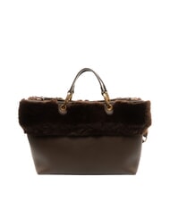 BRACCIALINI BETH FUR Borsa a mano con pochette marrone - Borse Donna - 4