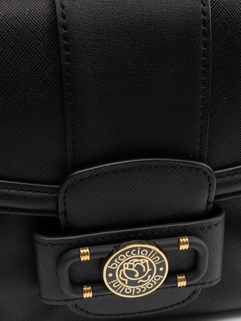 CHAIN Borsa a spalla con catena nero - Borse Donna