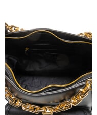 BRACCIALINI CHAIN Borsa a spalla con catena nero - Borse Donna - 5