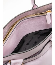 BRACCIALINI HELLEN Borsa a mano in pelle con tracola lilla - Borse Donna - 5