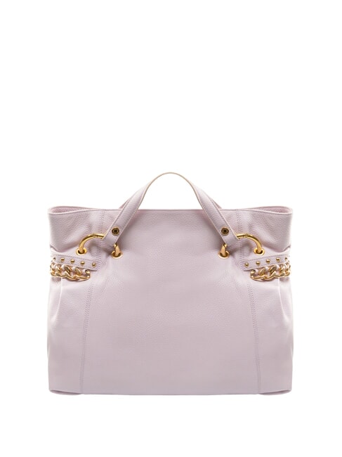 NORA Borsa a mano in pelle martellata lilla - Borse Donna