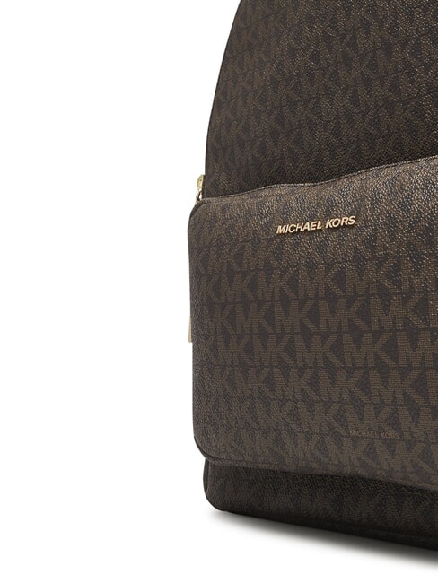 TANNER Zaino con stampa logo all over brn/acorn - Borse Donna