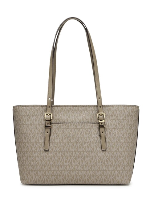 QUINN Borsa shopping stampa logo all over birch - Borse Donna