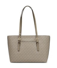 MICHAEL KORS QUINN Borsa shopping stampa logo all over birch - Borse Donna - 3