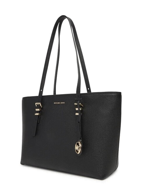 QUINN Borsa shopping media in pelle black - Borse Donna