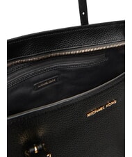 MICHAEL KORS QUINN Borsa shopping media in pelle black - Borse Donna - 5