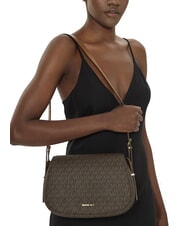 MICHAEL KORS LYDIA Borsa a tracolla con patta brn/acorn - Borse Donna - 5