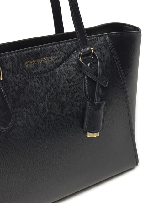 TARYN Borsa shopping a spalla in pelle black - Borse Donna