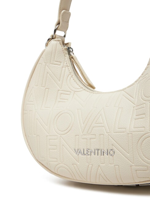 SHELBY Borsa a spalla con doppia tracolla ecru - Borse Donna