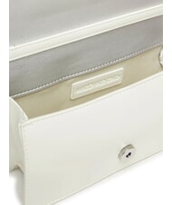 MARIO VALENTINO STEFANY Borsa doppia funzione con pattina bianco - Borse Donna - 5