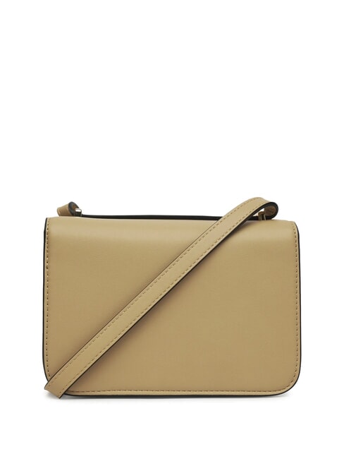 FLAP RE Borsa mini a tracolla con patta beige - Borse Donna