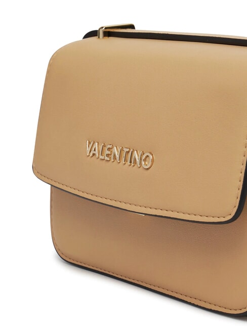 FLAP RE Borsa mini a tracolla con patta beige - Borse Donna