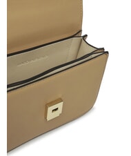 MARIO VALENTINO FLAP RE Borsa mini a tracolla con patta beige - Borse Donna - 5