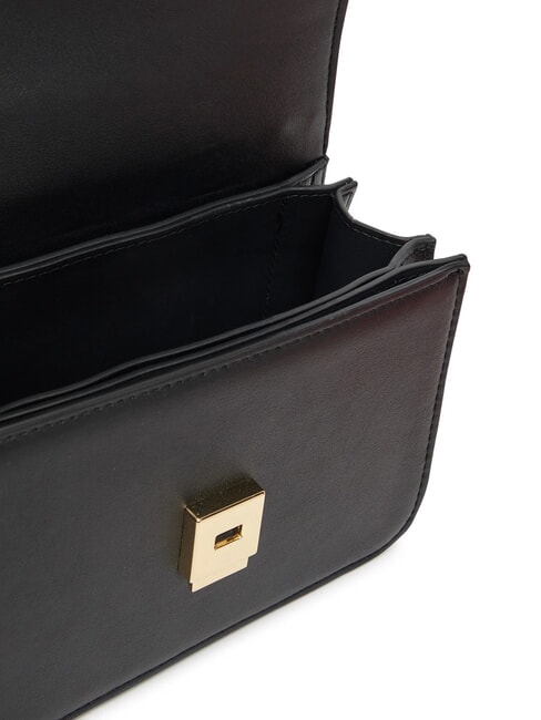 FLAP RE Borsa mini a tracolla con patta nero - Borse Donna