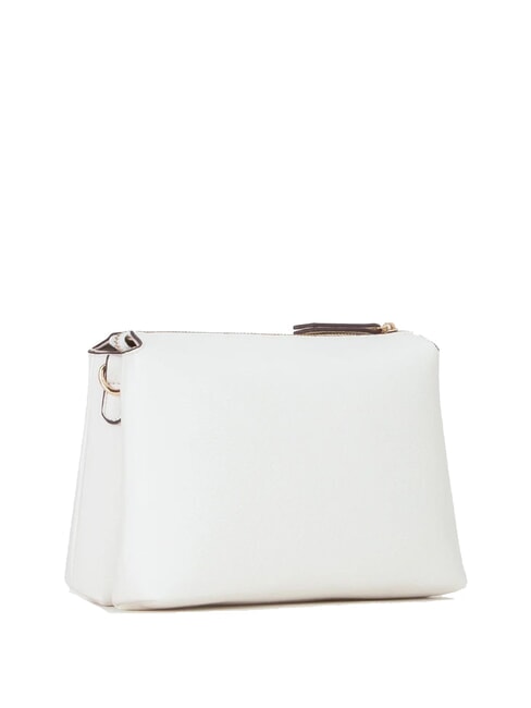 SAMANTHA Borsa con doppia tracolla e pouch bianco - Borse Donna