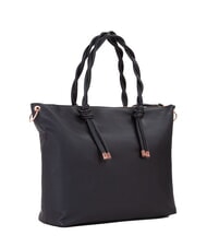 MARIO VALENTINO SCARLETT RE Borsa a spalla con manici intrecciati nero - Borse Donna - 3