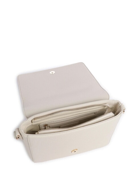 RISED RE Borsa a tracolla con pattina ecru - Borse Donna