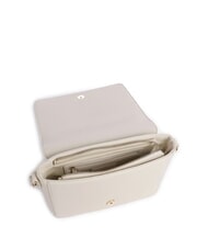 MARIO VALENTINO RISED RE Borsa a tracolla con pattina ecru - Borse Donna - 4