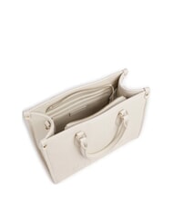 MARIO VALENTINO RISED RE Borsa a mano con tracolla ecru - Borse Donna - 4