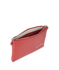 MARIO VALENTINO JASMIN Pochette piatta con tracolla rosso - Borse Donna - 4