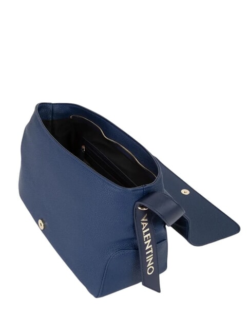 PEONIES RE Borsa a spalla con pattina blu - Borse Donna