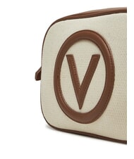 MARIO VALENTINO COVENT Borsa camera case in canvas naturale/cuoio - Borse Donna - 4