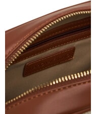 MARIO VALENTINO COVENT Borsa camera case in canvas naturale/cuoio - Borse Donna - 5