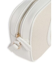 MARIO VALENTINO COVENT Borsa camera case in canvas natur/bianco - Borse Donna - 3
