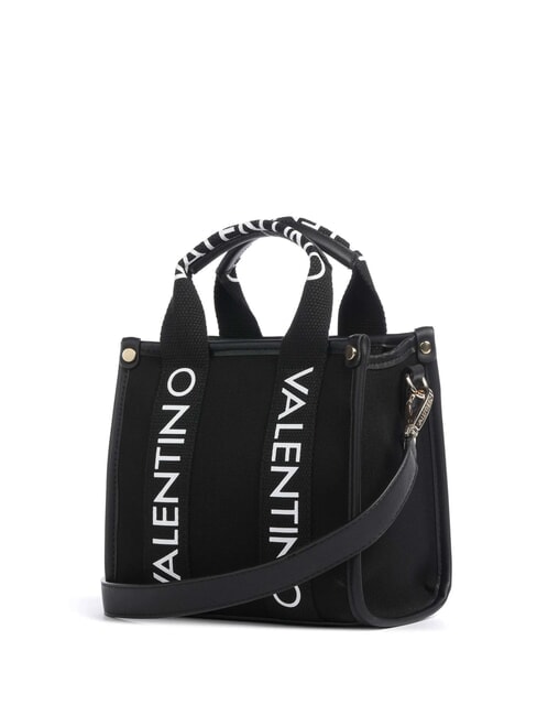 CANDLE Borsa a mano piccola in canvas nero - Borse Donna