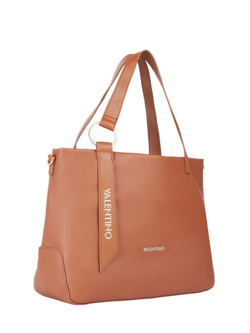 PEONIES RE Borsa shopping a spalla con tracolla cuoio - Borse Donna