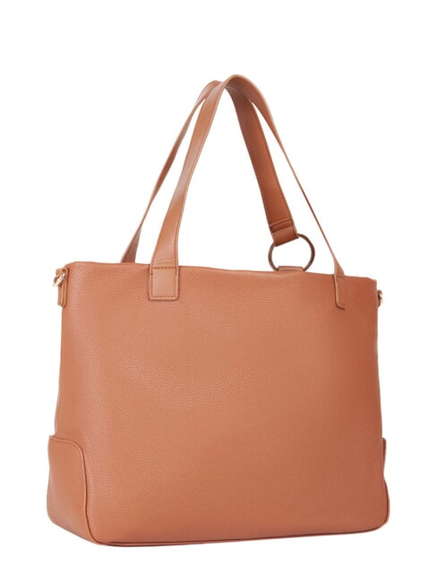 PEONIES RE Borsa shopping a spalla con tracolla cuoio - Borse Donna