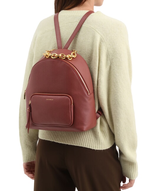 FENIX Zaino medio in pelle brandy - Borse Donna