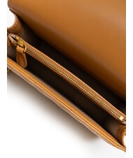 PINKO LOVE CLICK MINI Borsa in nappa trapuntata torrone-antique gold - Borse Donna - 5